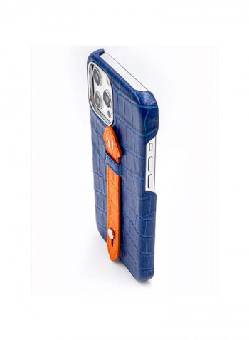 Mobile Case With  Mid Grip For Iphone 12 Pro Max 6.7inch Blue