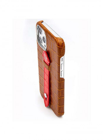 Mobile Case With  Mid Grip For Iphone 12 Pro Max 6.7inch Brown