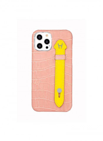 Mobile Case With  Side Grip For Iphone 12 Pro 6.1inch Pink