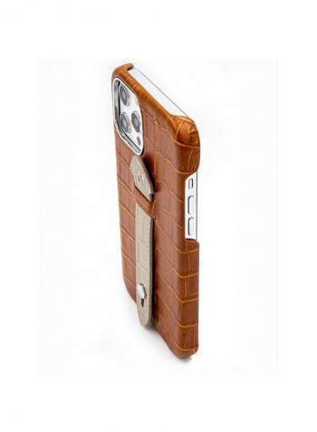 Mobile Case With  Mid Grip For Iphone 12 Pro Max 6.7inch Brown