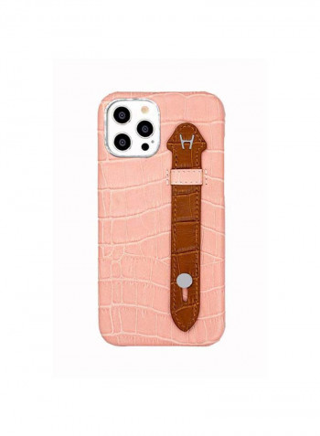 Mobile Case With  Side Grip For Iphone 12 Pro 6.1inch Pink