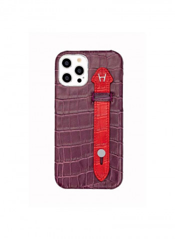 Mobile Case With  Side Grip For Iphone 12 Pro 6.1inch Purple