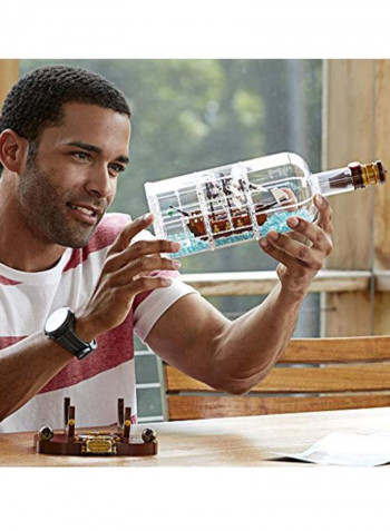 962-Piece Ship In A Bottle Building Kit 21313