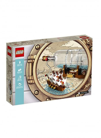 962-Piece Ship In A Bottle Building Kit 21313