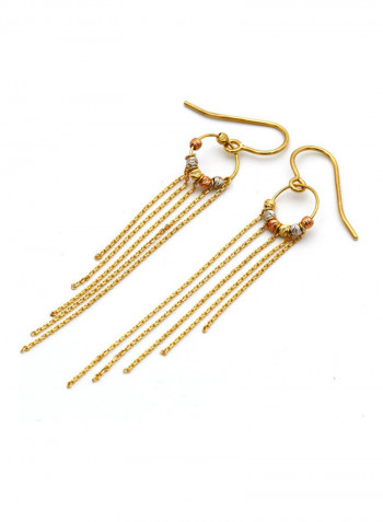 Beads Hanging Earring Set