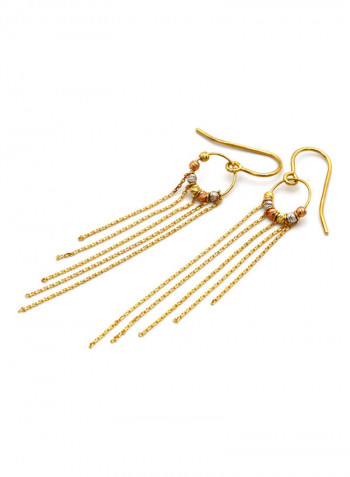 Beads Hanging Earring Set