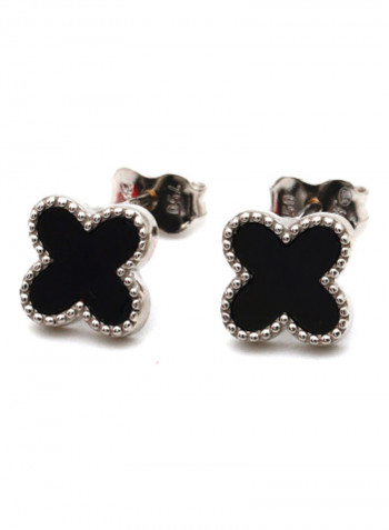 18 Karat White Gold Earrings