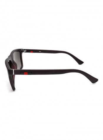 Men's Rectangular Sunglasses - Lens Size: 56 mm