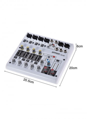 8-Channel Sound Card Digital Audio Mixing Console