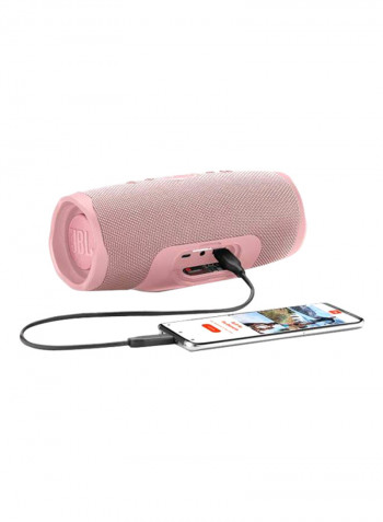 Charge 4 Bluetooth Speaker Pink