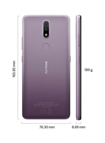 2.4 Dual SIM Dusk Purple 3GB RAM 64GB 4G LTE