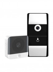 Battery Powered Door Bell Black/White/Silver