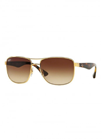 Men's Square Sunglasses - Lens Size: 57 mm
