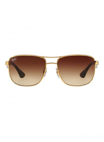 Men's Square Sunglasses - Lens Size: 57 mm