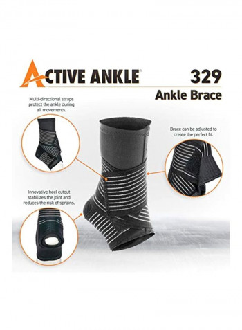 Ankle Brace Sleeve With Straps