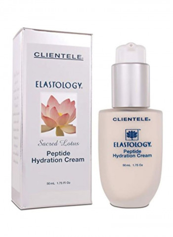 Elastology Peptide Hydration Cream - Scared Lotus 50ml