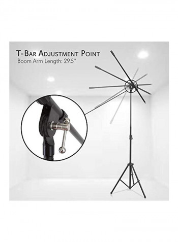 Heavy Duty Microphone Stand PMKS56 Black