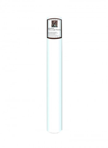 Heavy Weight Drawing Roll White
