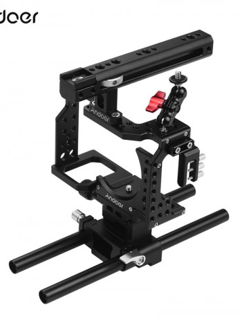 Top Handle Camera Cage 25.5 x 22.5cm Black