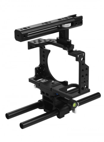 Top Handle Camera Cage 25.5 x 22.5cm Black