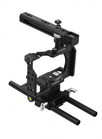 Top Handle Camera Cage 25.5 x 22.5cm Black