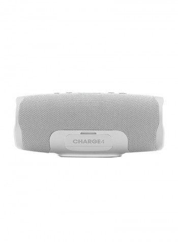 Charge 4 Portable Bluetooth Speaker White