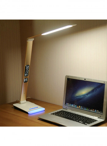 Table Lamp With 5-Levels Dimming And LCD Display Screen Multicolour 52x15x7centimeter