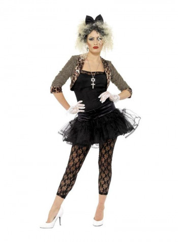 6-In-1 80s Wild Child Costume Set L
