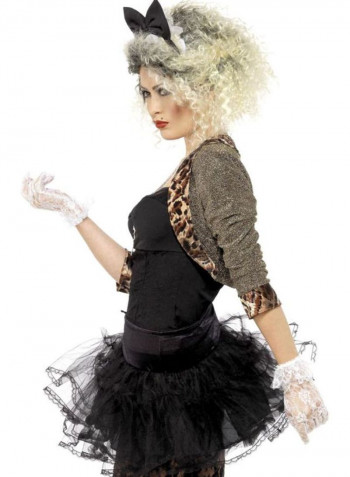 6-In-1 80s Wild Child Costume Set M