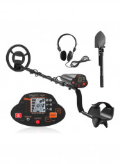 Underground Metal Finder Gold Detector With Headphone Black 55.50 x 13.00 x 27.00cm