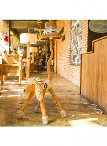Creative Plush Animal Floor Lamp Multicolour