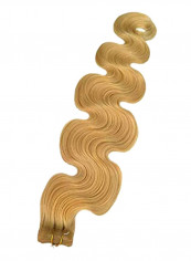 20-Piece Skin Weft Body Wave Hair Extension Set 24 Honey Blonde 24inch