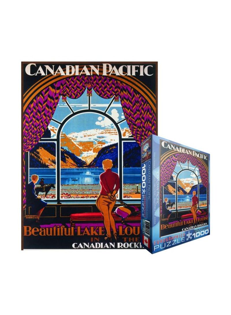 1000-Piece Beautiful Lake Louise Puzzle 6000-0323