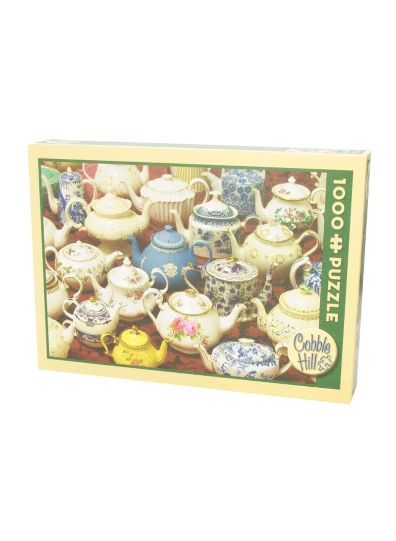 1000-Piece Teapots Jigsaw Puzzle