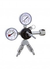 Commercial Grade Double Regulator Silver 8x8x3inch