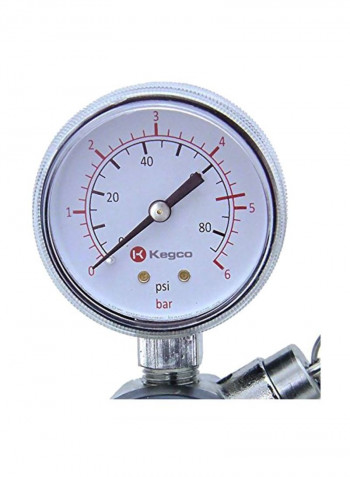 Commercial Grade Double Regulator Silver 8x8x3inch