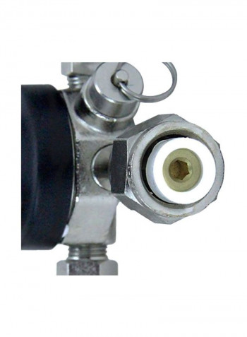 Commercial Grade Double Regulator Silver 8x8x3inch