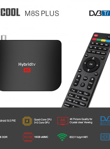 Amlogic Smart TV Box LU-V5-546 Black