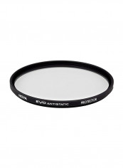 Antistatic Protector Glass Filter 77millimeter Black/Clear