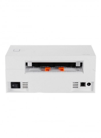Bluetooth Label Printer White