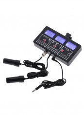 7-In-1 Multi-Function Digital LCD Water Tester Black