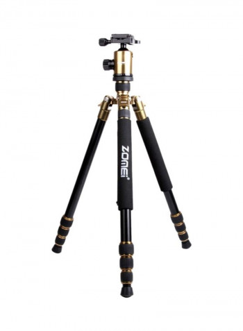 Aluminium Tripod With Ball Head For Digital Camera 46centimeter Gold/Black