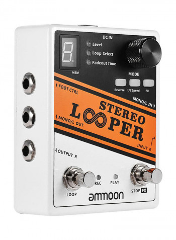 Stereo Loop Record Guitar Effect Pedal
