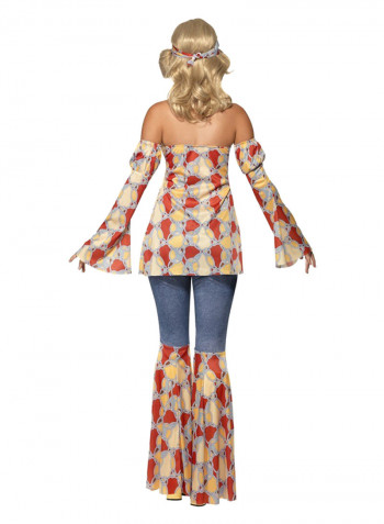 Vintage Hippy 1970s Costume XL