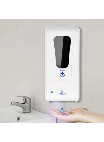 Automatic Soap Dispenser White 12.1 x 10.7centimeter