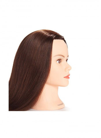 Long Straight Hair Wig Brown