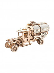 Set Of Additions For Truck -Tanker Rescue Ladder And Trailer Chassis Mechanical 3D Puzzle