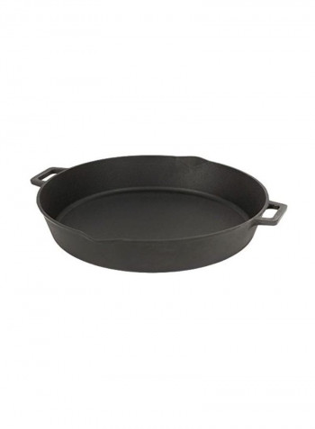 Double Handled Pan Black 16inch