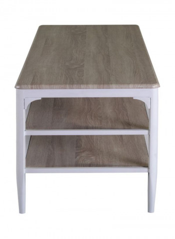 Cooper TV Unit Brown/White 150x45x60centimeter