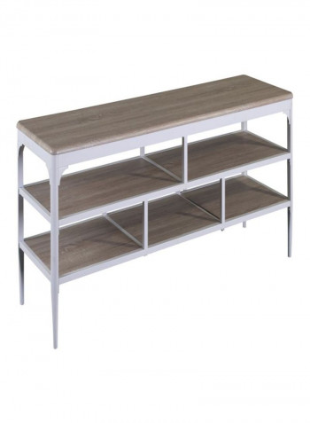 Cooper TV Unit Brown/White 150x45x60centimeter
